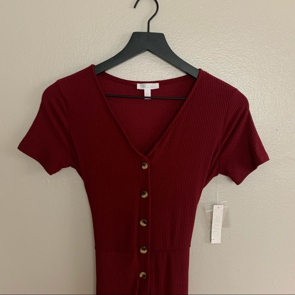 NWT ABOUND Ribbed Knit Jumpsuit Romper XS - Picture 5 of 16